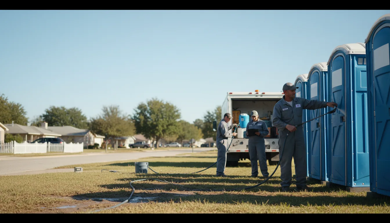Long-Term Portable Toilet Rental in Corinth, MS near me